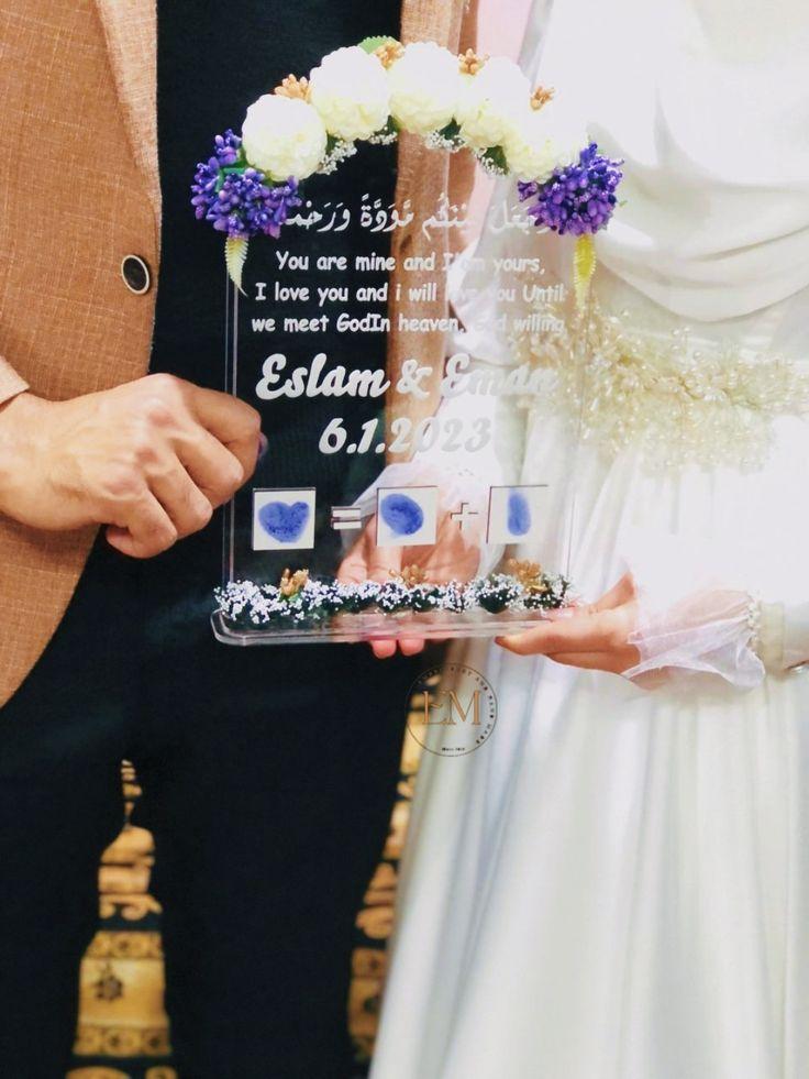 A Modern Twist on Tradition: Nikah Acrylic Boards